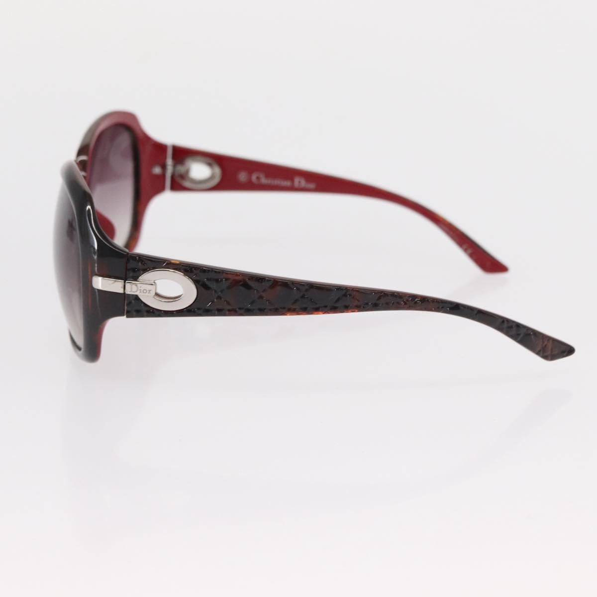 Christian Dior Sunglasses Plastic Brown Plastic Sunglasse Accessory ()