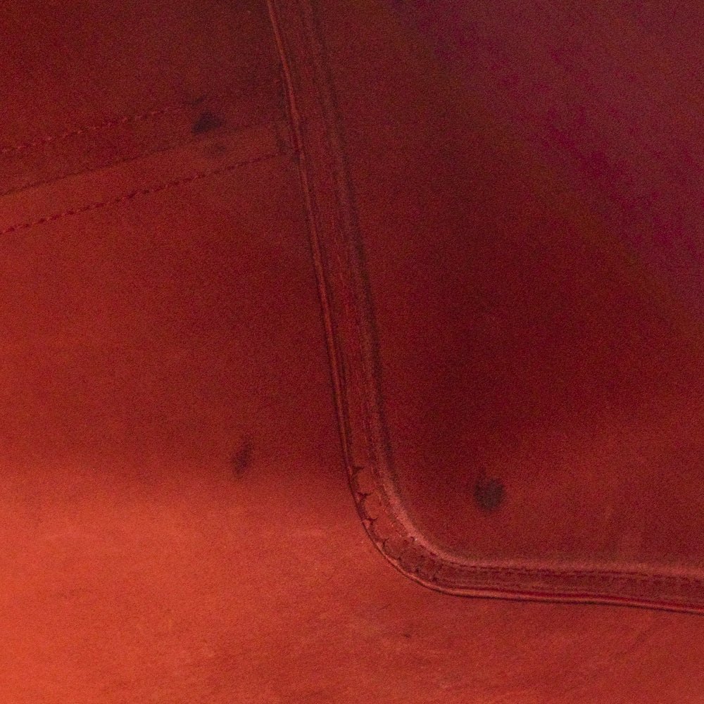 Sac Keepall 50 Vintage en cuir épi rouge