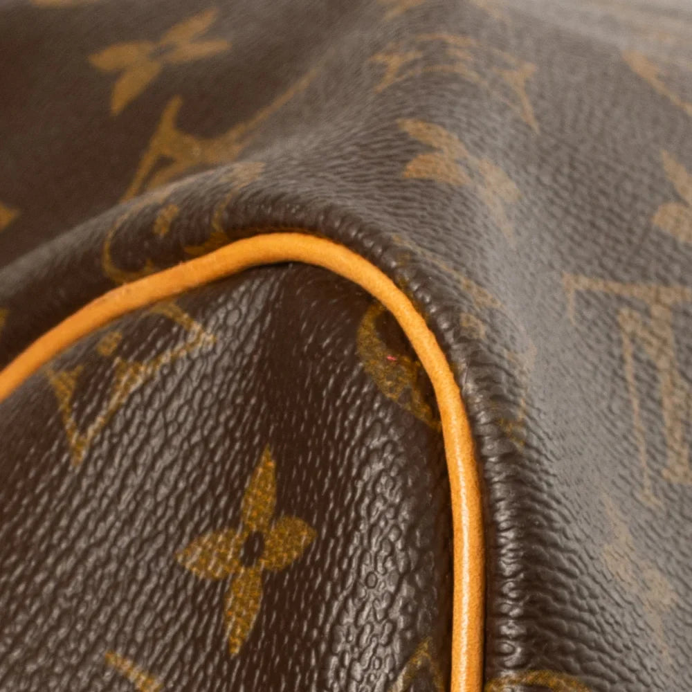 Sac Keepall 55 en toile monogram marron