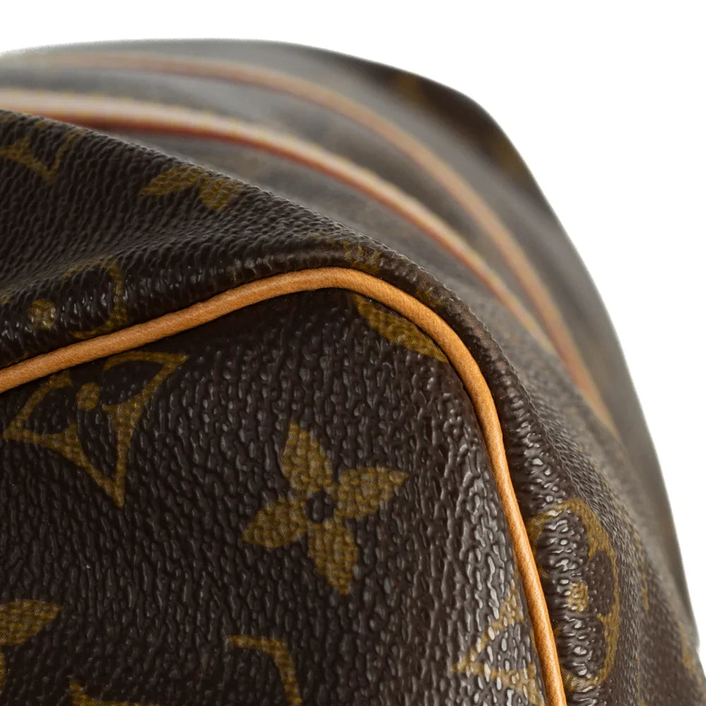 Sac Keepall 55 Vintage en toile monogram marron