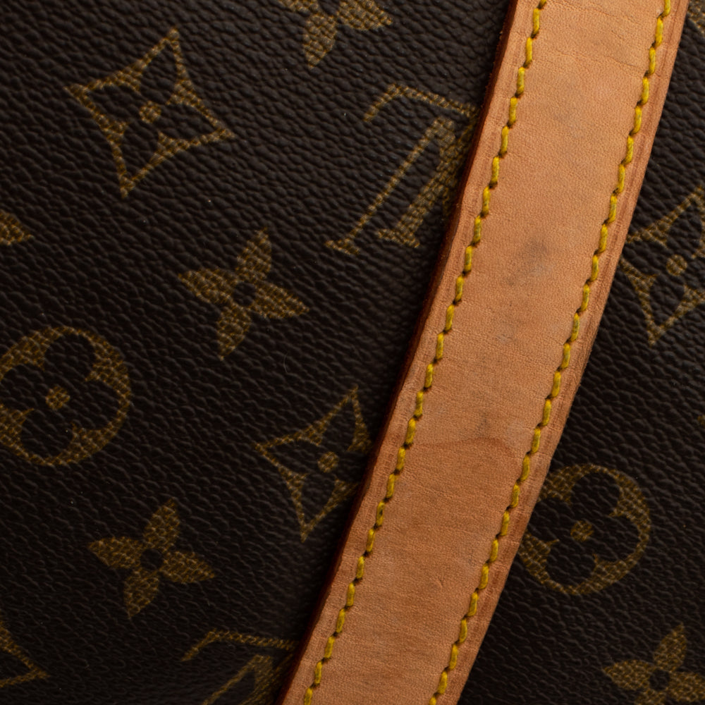 Sac Keepall 45 Vintage en toile monogram marron