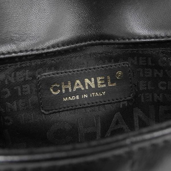Chanel Camellia Choco Bar Chain Bag Leather Shoulder Bag 14/A16780 in Excellent condition