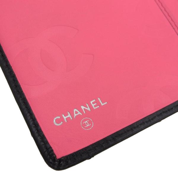 Chanel Cambon Quilted Leather Bifold Wallet Leather Long Wallet A26717 in Good condition