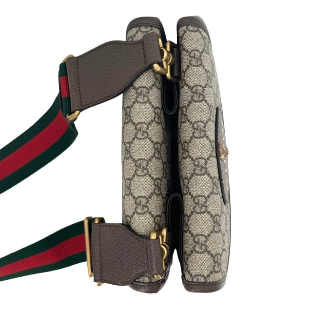 Gucci GG Supreme Monogram Web Small Neo Messenger