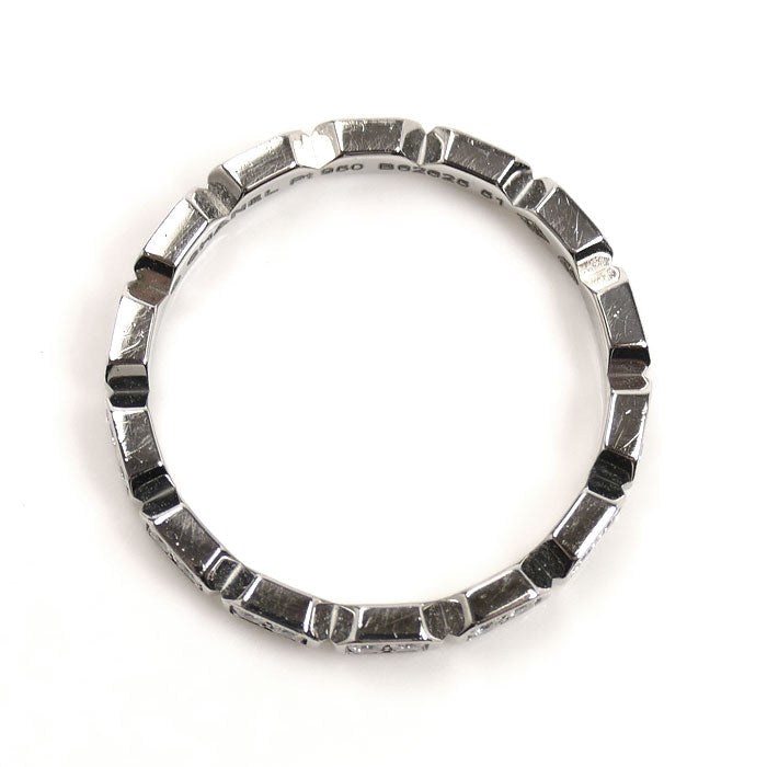Chanel Première Promesse Pt950 Platinum Diamond Ring Size 51