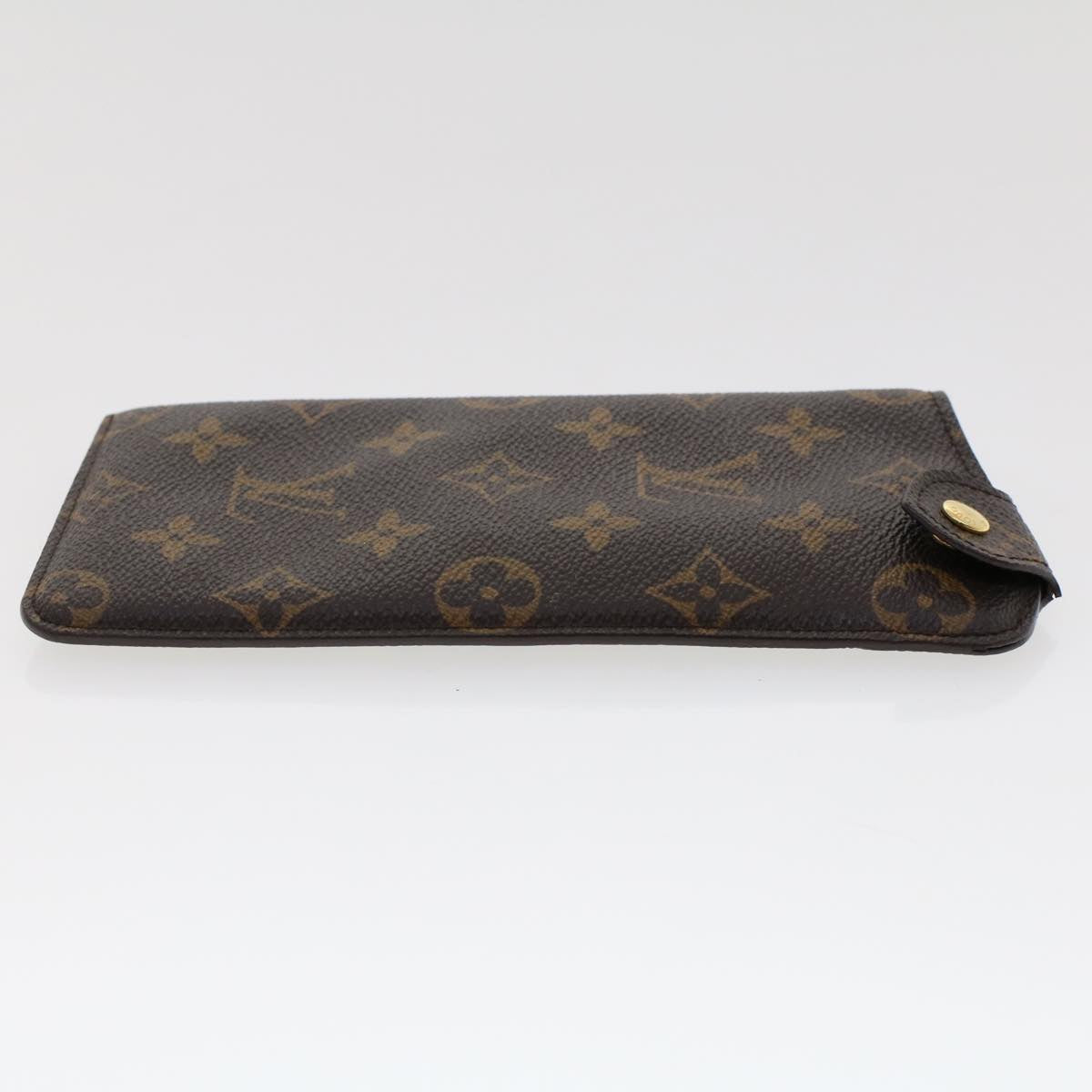 LOUIS VUITTON Monogram Etui Lunette MM Glasses Case M66544 LV th3787