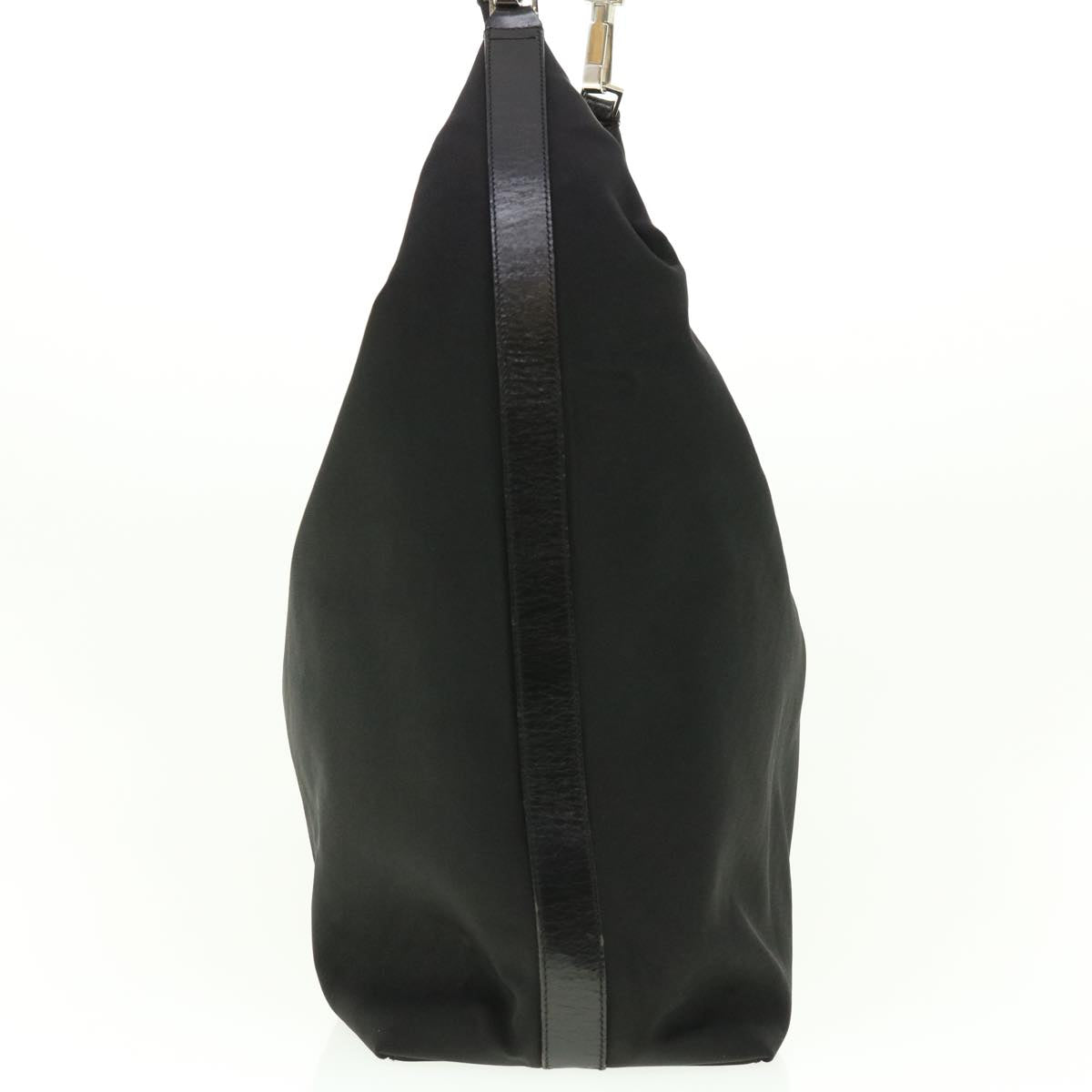 GUCCI Shoulder Bag Canvas Black ti1009