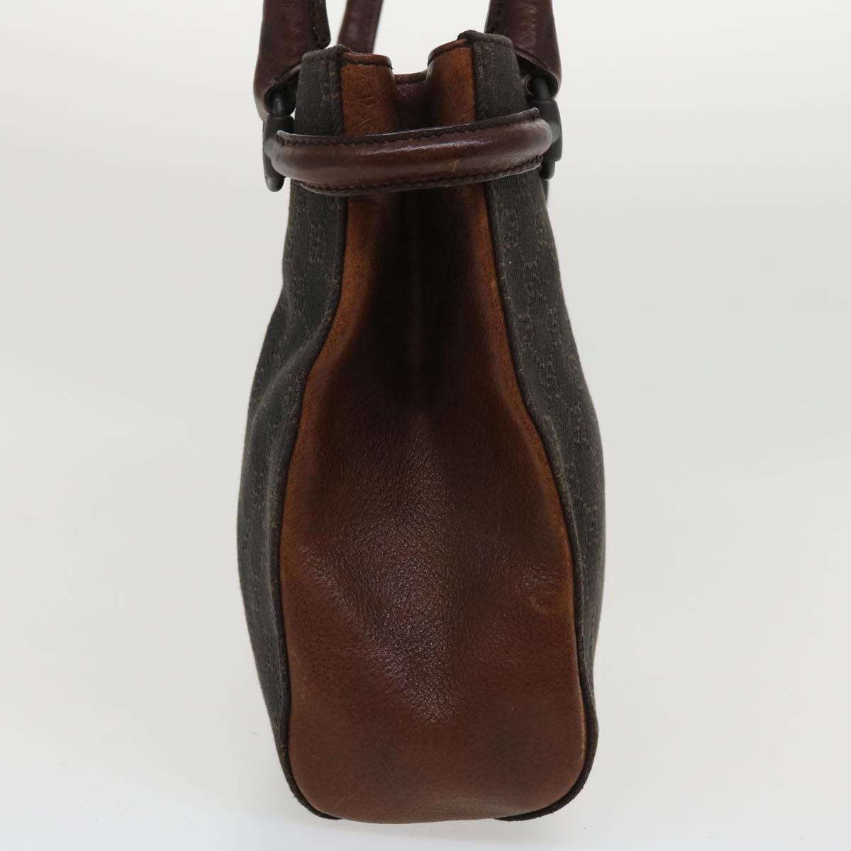 GUCCI GG Canvas Shoulder Bag Brown 101975 ti848