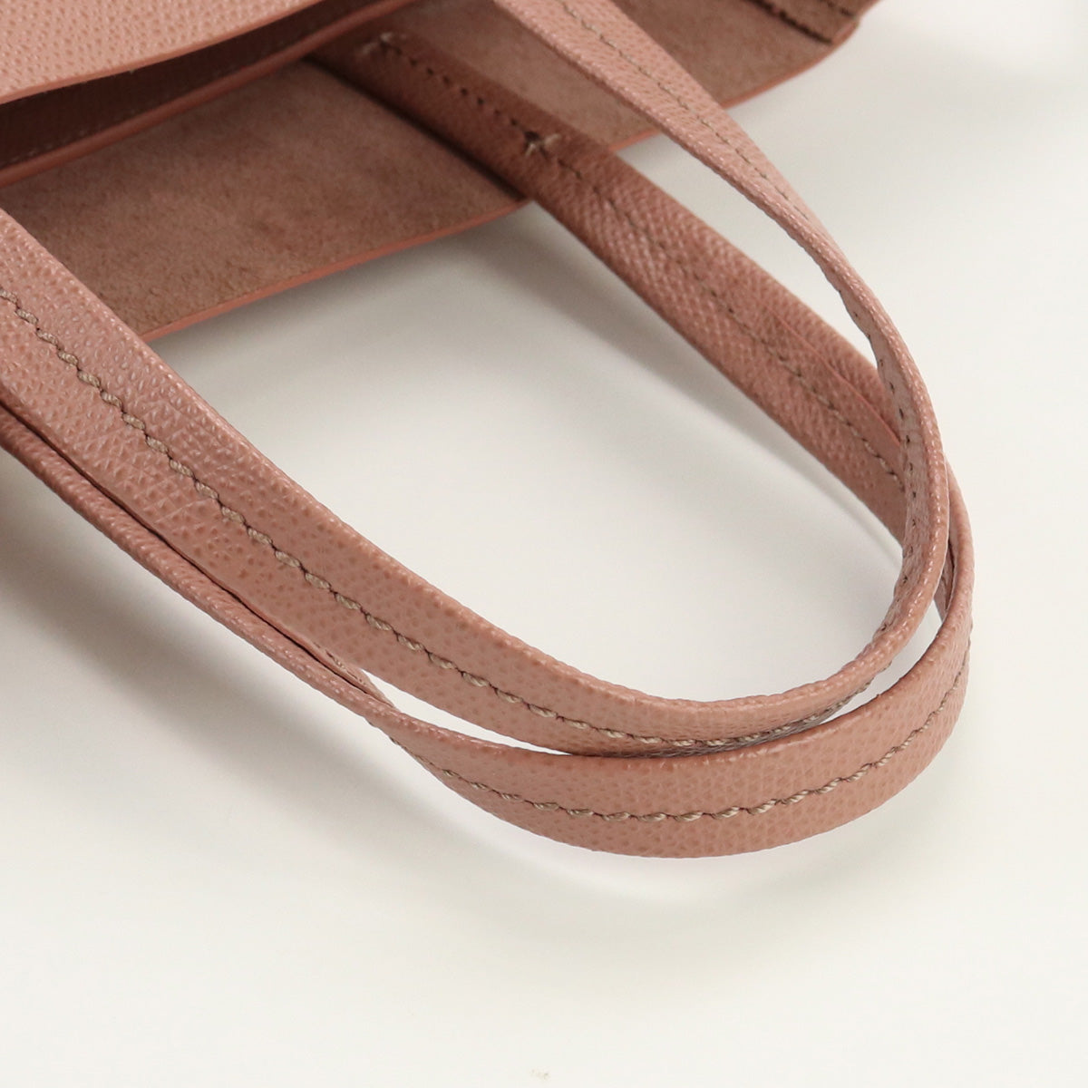 CELINE Vertical Hippo Small Tote Bag shoulder bag 2WAY leather Women color pink