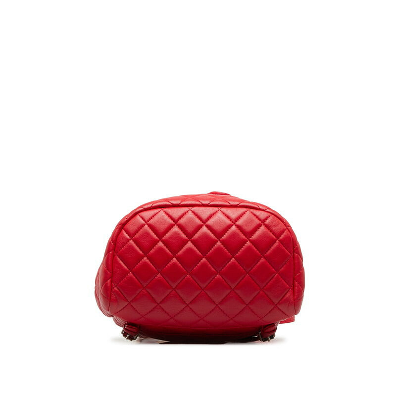 Chanel Coco Mark Matelasse Lambskin Backpack