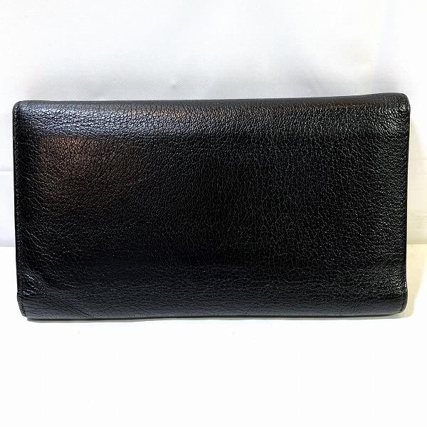 Chanel CC Button Long Wallet Leather Long Wallet A33922 in Good condition