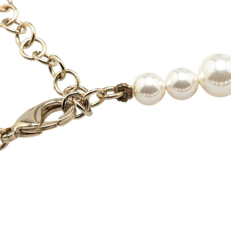 Chanel Coco Mark Logo Necklace