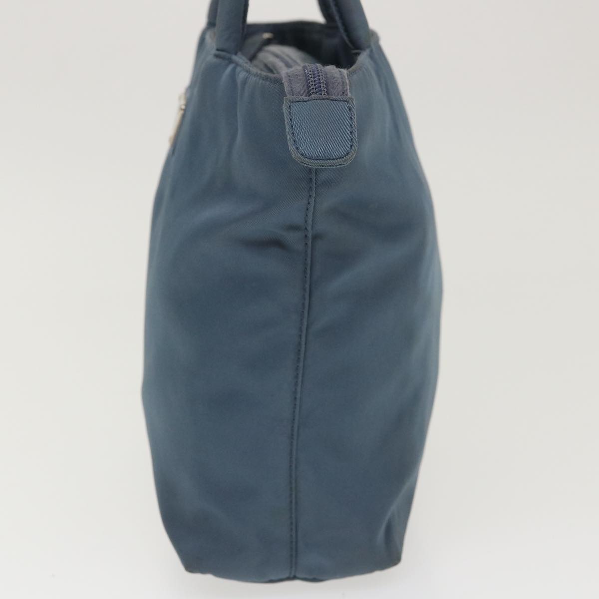 Prada Hand Bag Nylon Blue yk6445