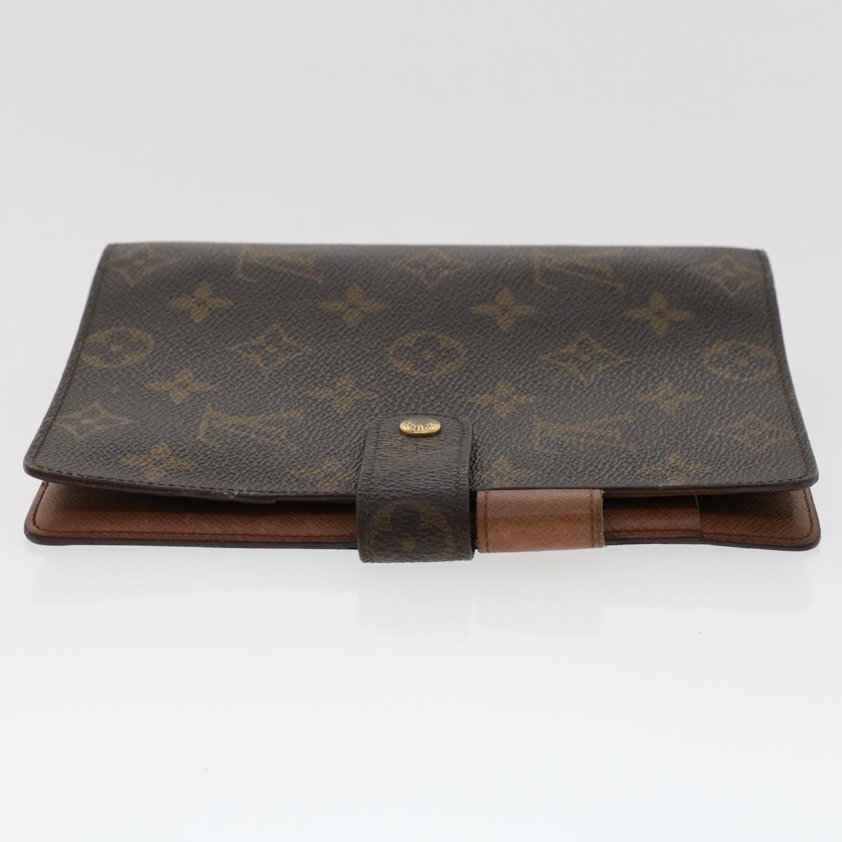 LOUIS VUITTON Monogram Agenda MM Day Planner Cover R20105 LV yk7817