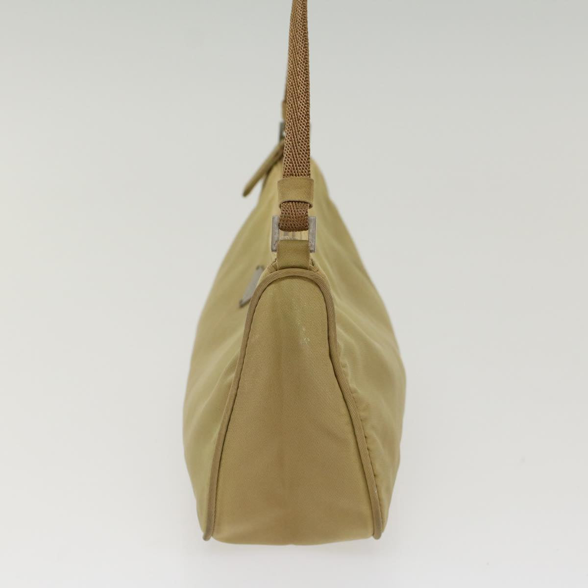 Prada Accessory Pouch Nylon Beige yk7985