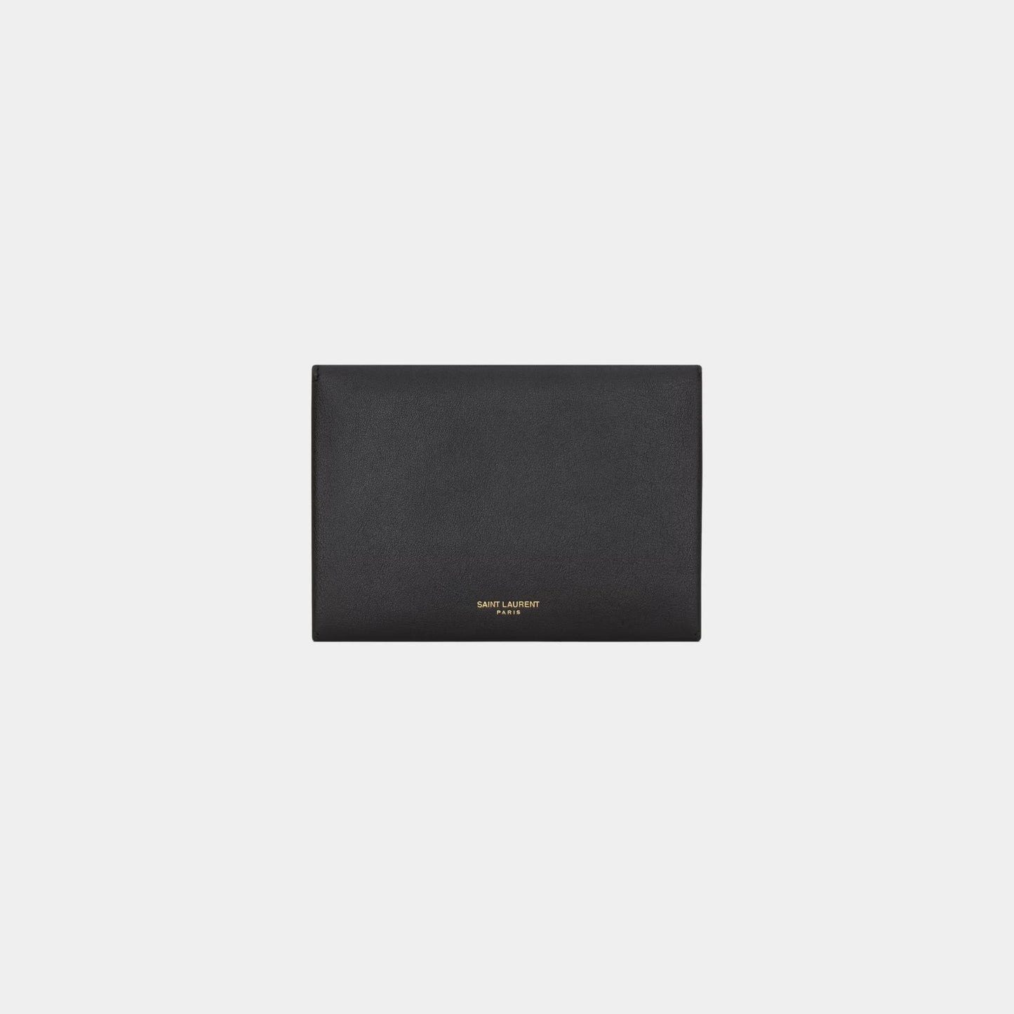 Letter Passport Case In Leather