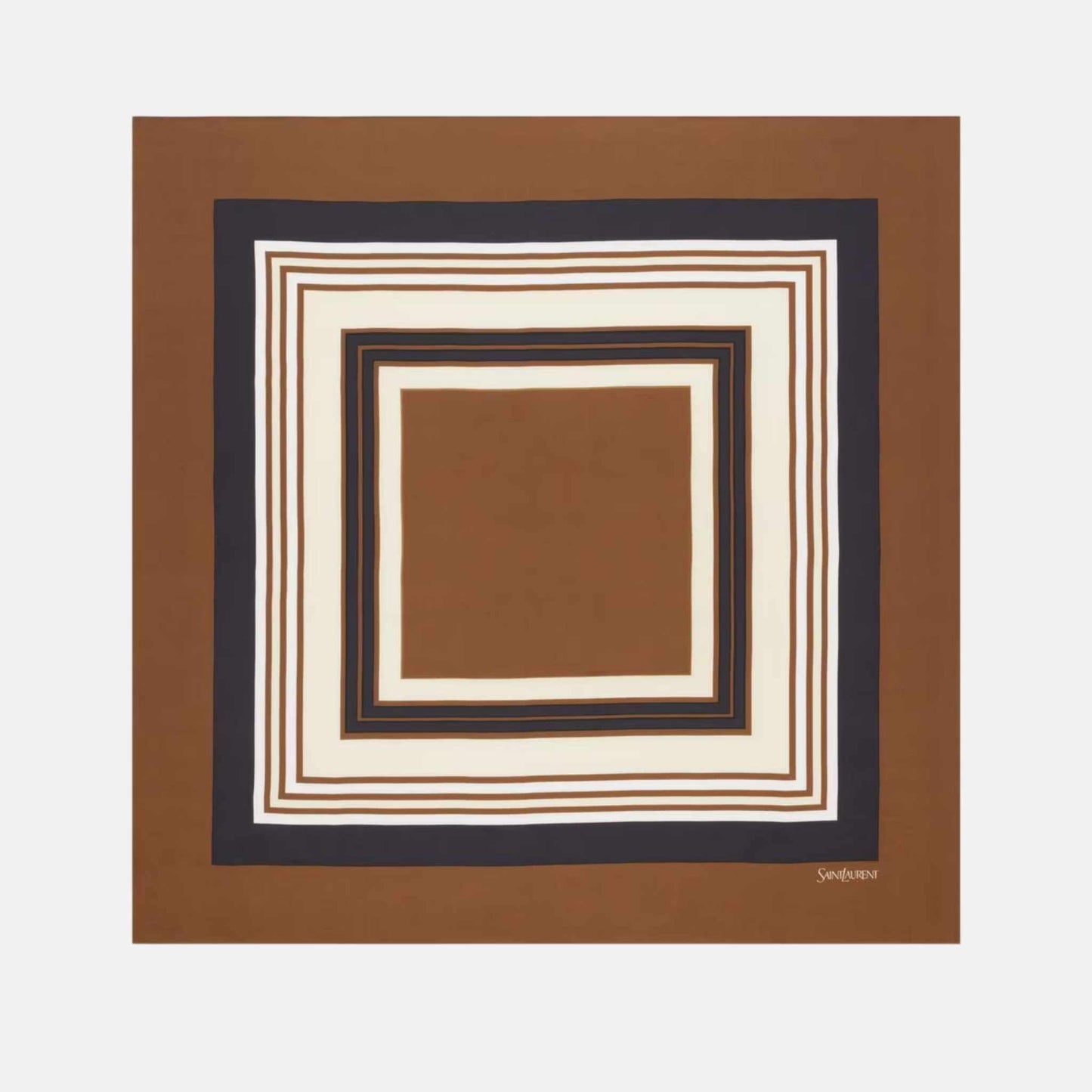 Square Scarf In Square Silk Twill