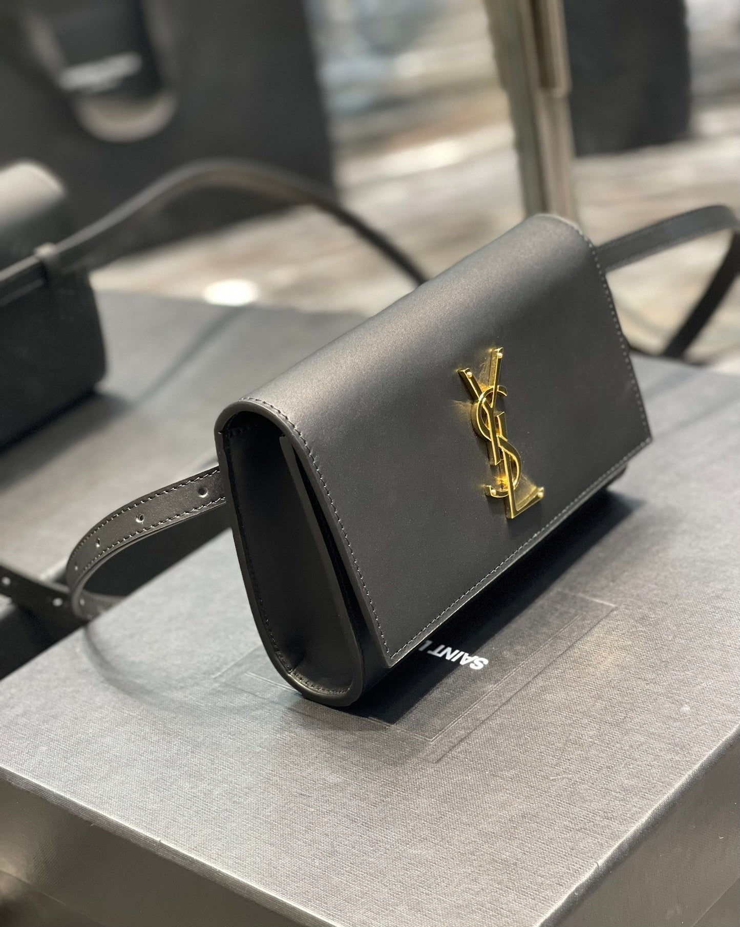 Yves Saint Laurent Kate Belt Bag Black