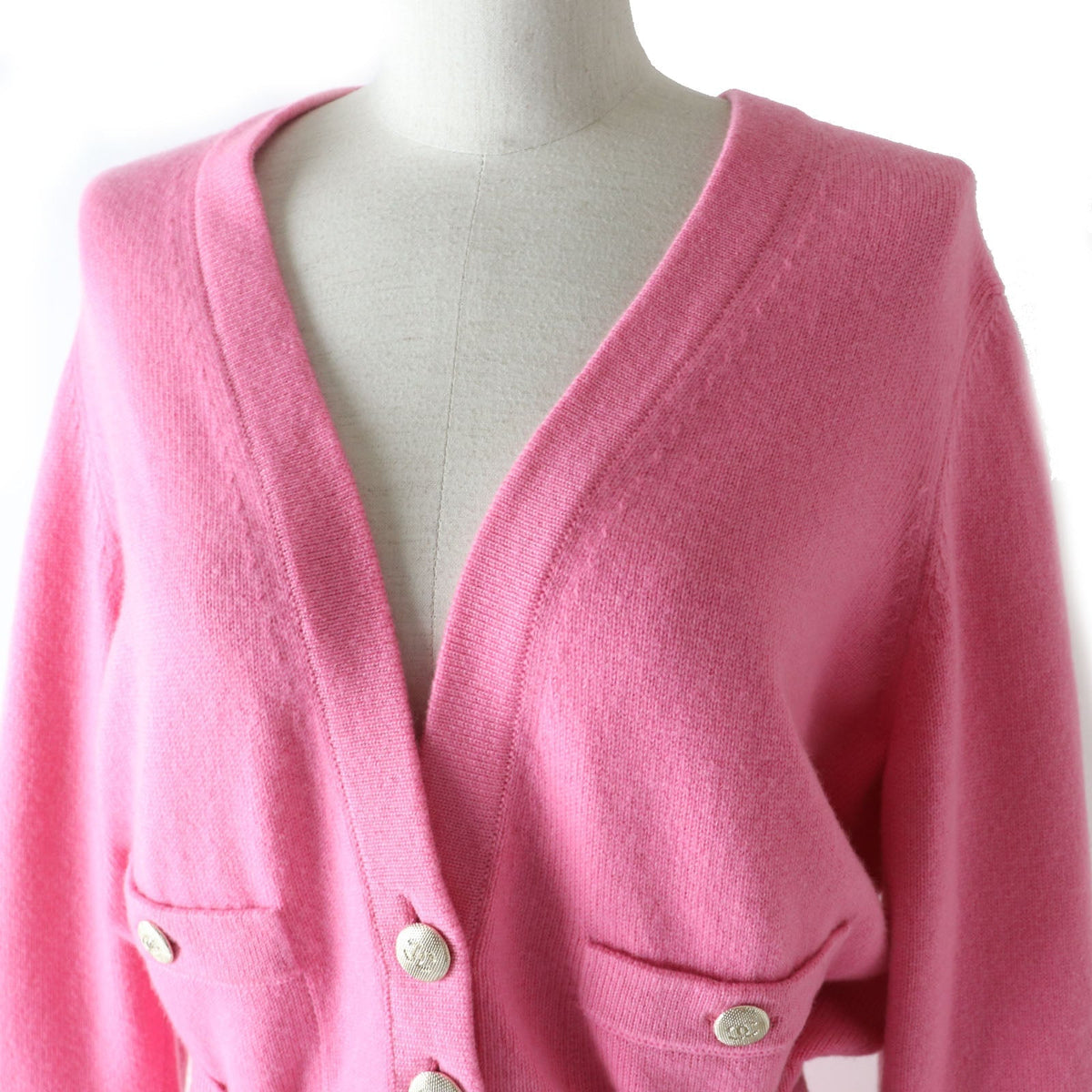 Chanel Cashmere One Piece Set Pink