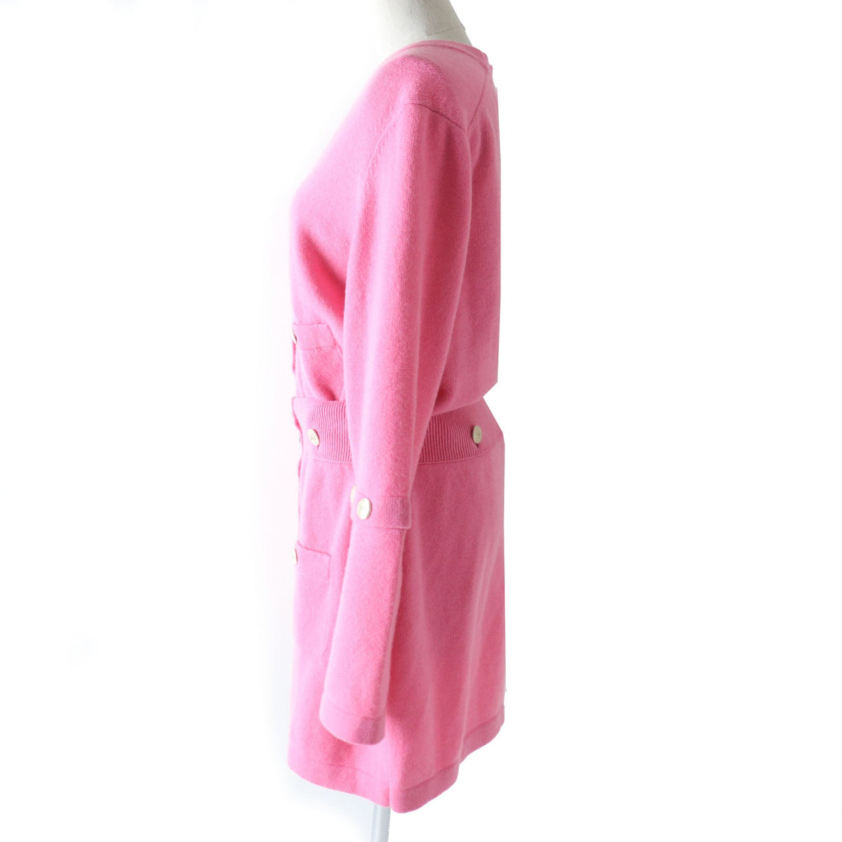 Chanel Cashmere One Piece Set Pink