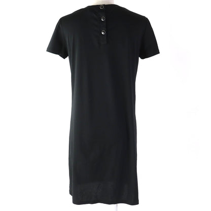 Chanel COCO Mark Button Cotton Dress