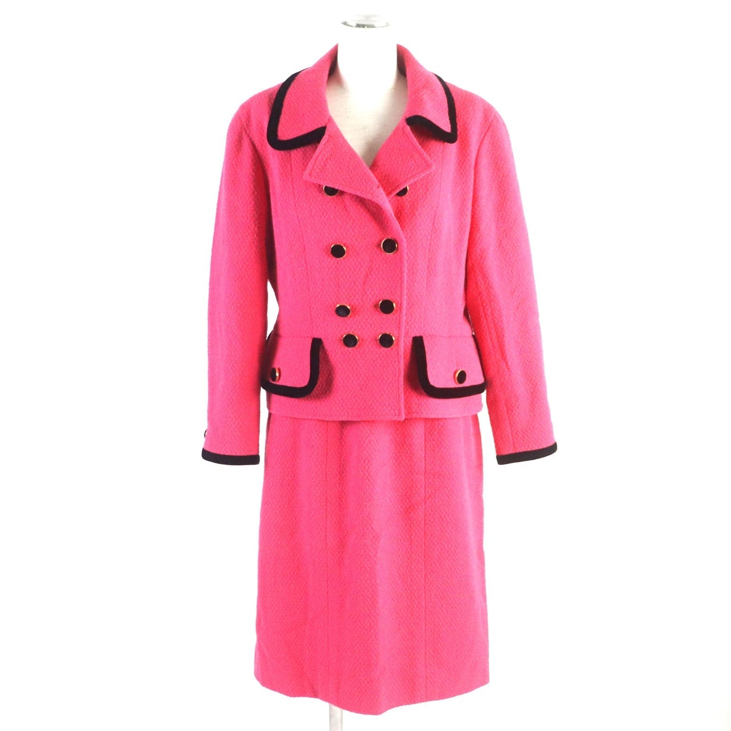 CHANEL setup Outer: 99% wool, Outer: 1% nylon, Lining: 100% silk pink Women 44