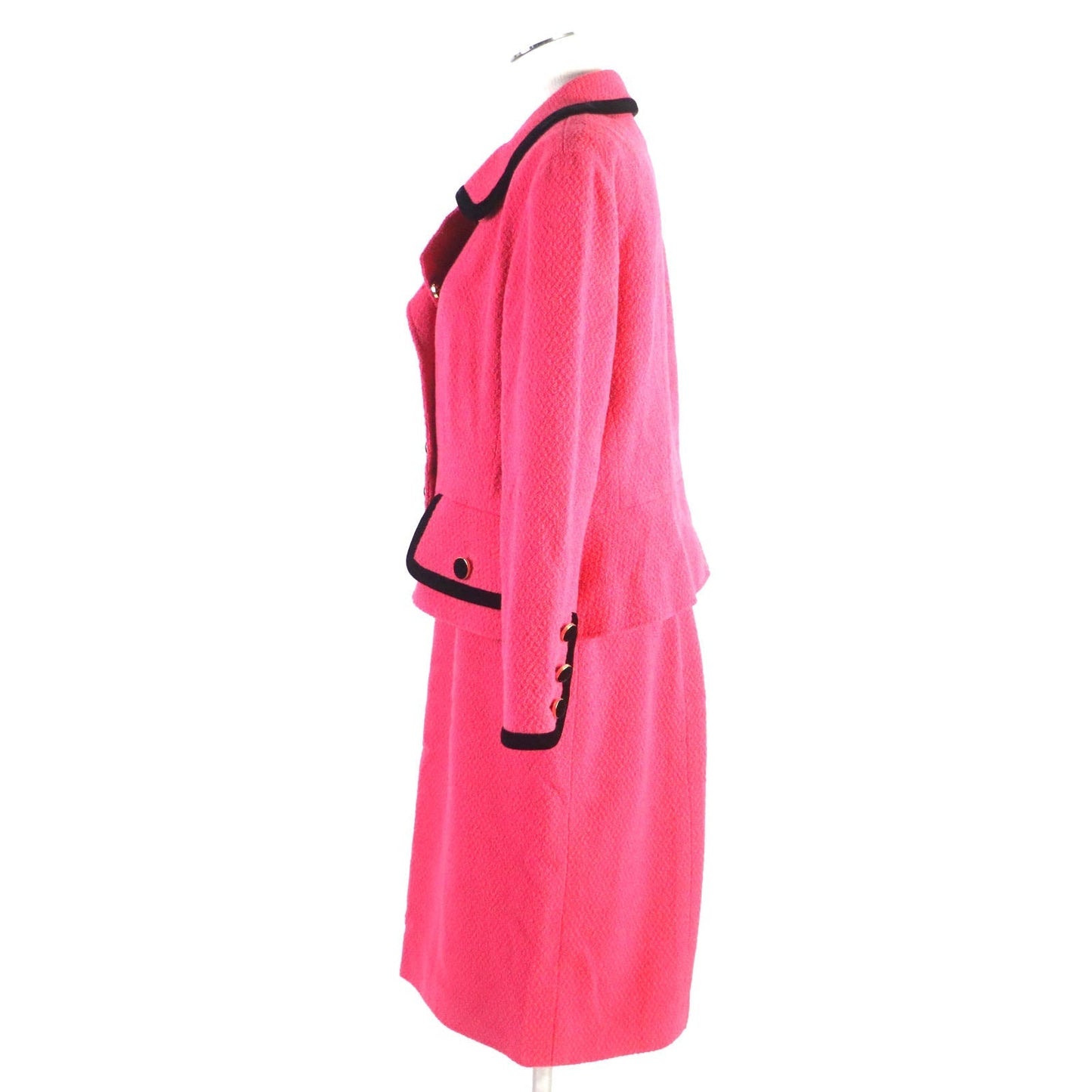 CHANEL setup Outer: 99% wool, Outer: 1% nylon, Lining: 100% silk pink Women 44