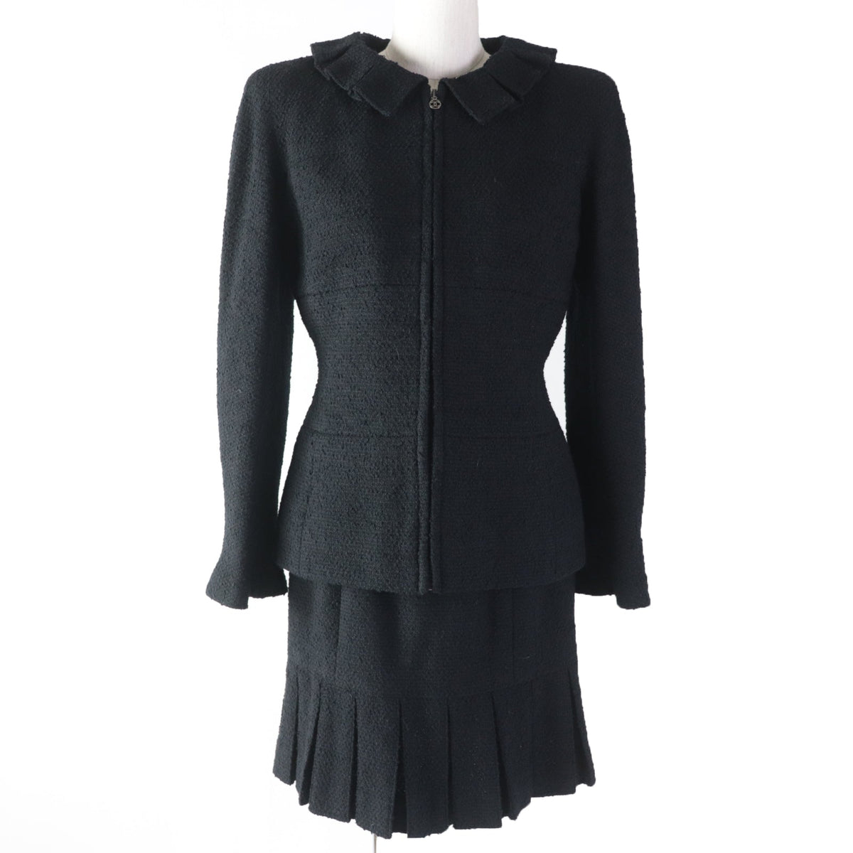 Chanel COCO Mark Tweed Jacket & Skirt Set