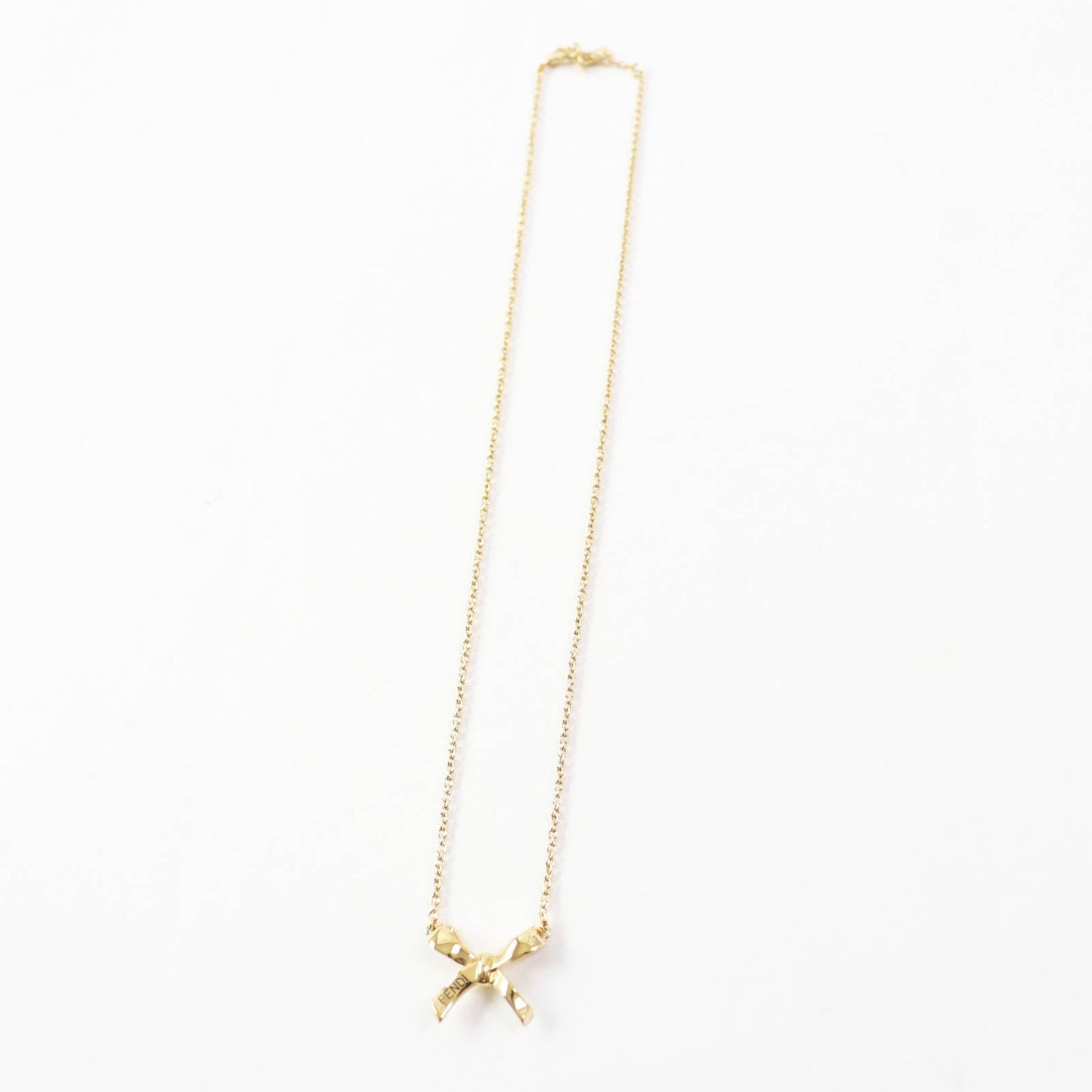 FENDI Necklace 8AK081 Gold Plated gold