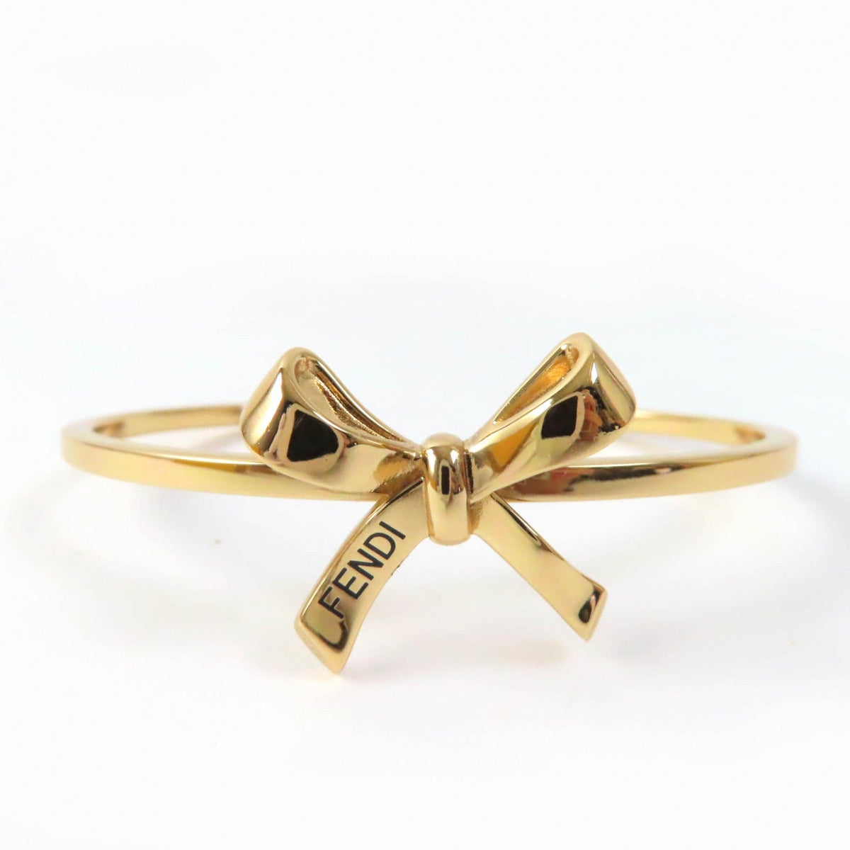 FENDI Bangle 8AK080 Gold Plated gold M