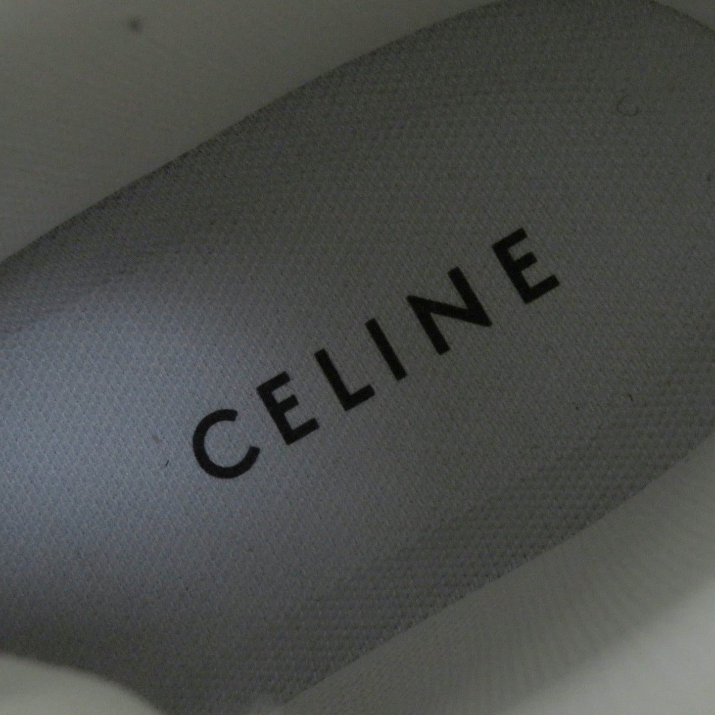 CELINE High cut sneakers CT-03 Body: Leather White black Women 35 Used