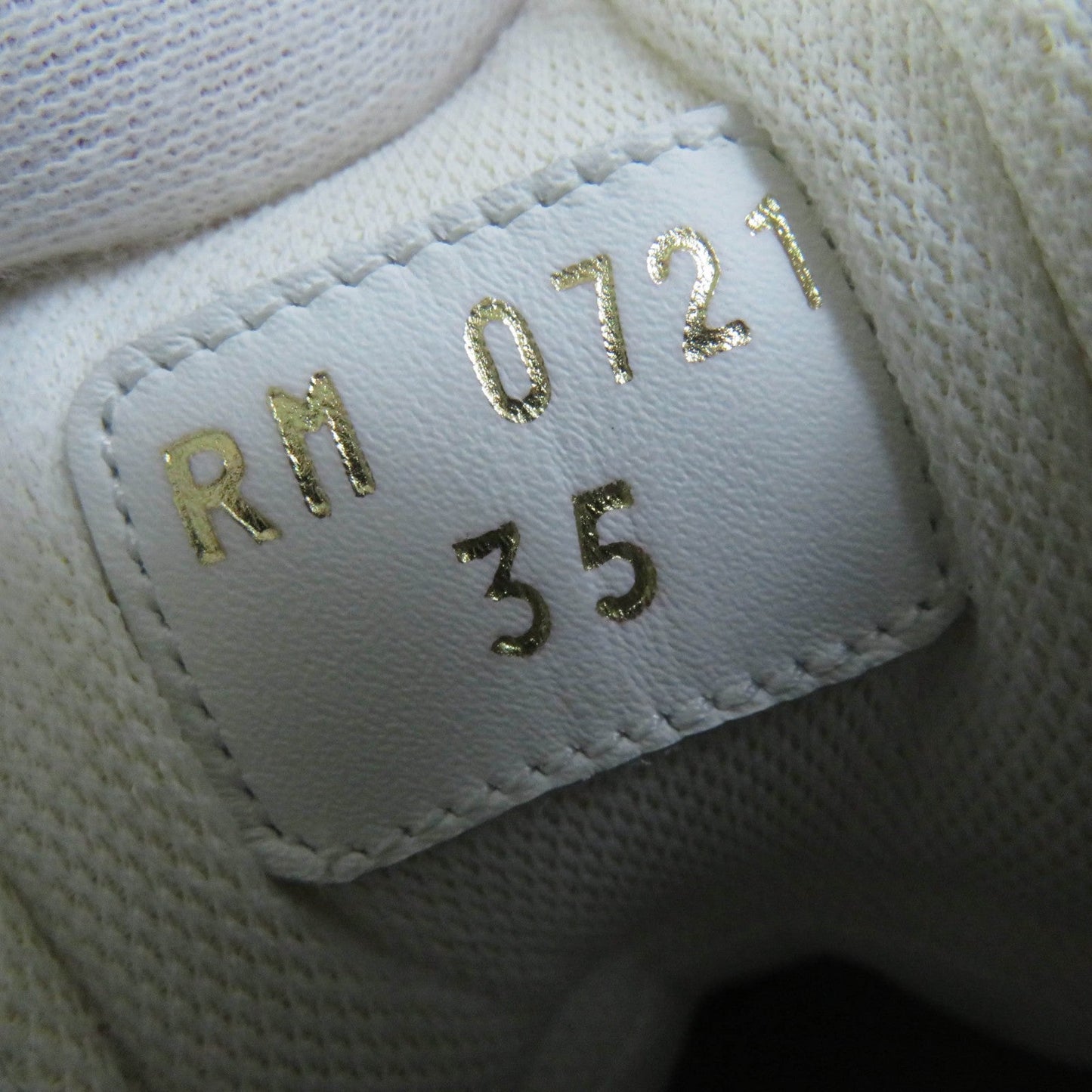 CELINE High cut sneakers CT-03 Body: Leather White black Women 35 Used