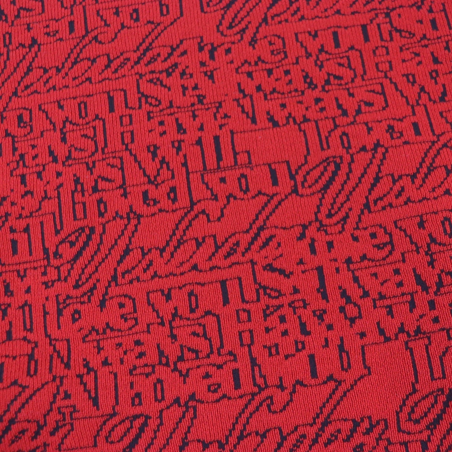 Balenciaga Slogan Jacquard Wool Nylon Sweater XS