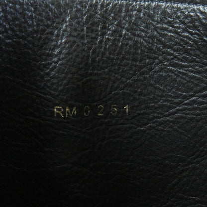 CELINE leather black Women 37 Secondhand