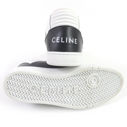 CELINE sneakers CT-02 Body: Leather White black mens 40 Used
