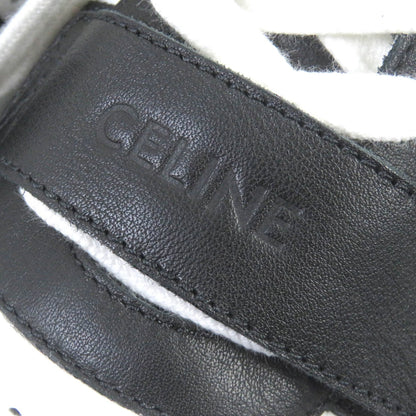 CELINE sneakers CT-02 Body: Leather White black mens 40 Used