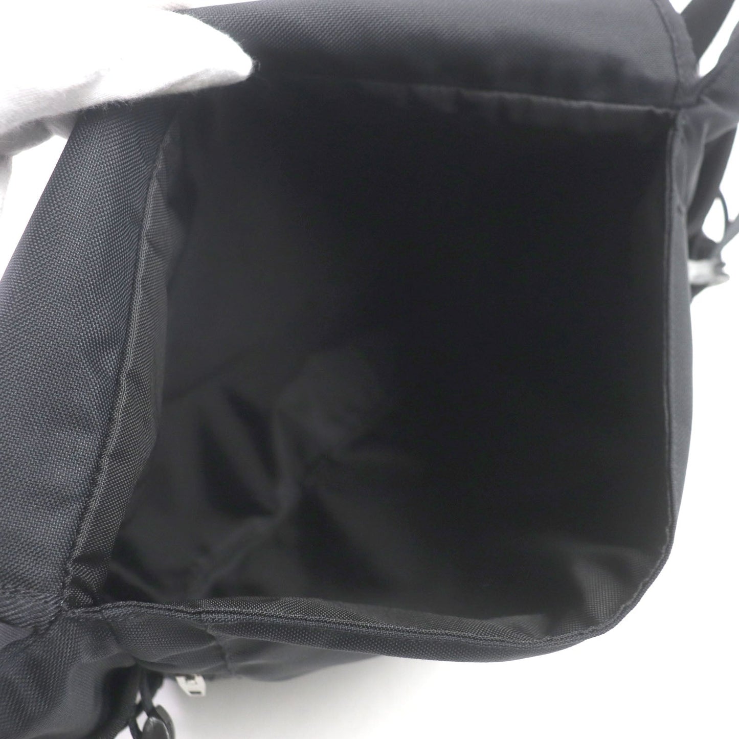 CELINE Sling bag 19869 Nylon black Medium Trekking Messenger mens Secondhand