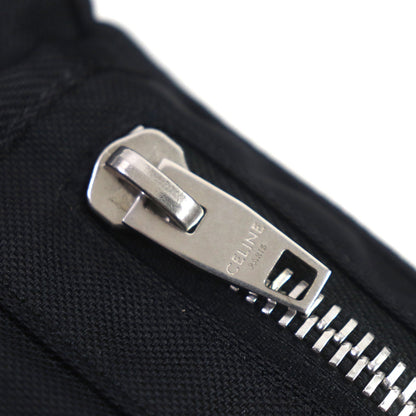 CELINE Sling bag 19869 Nylon black Medium Trekking Messenger mens Secondhand