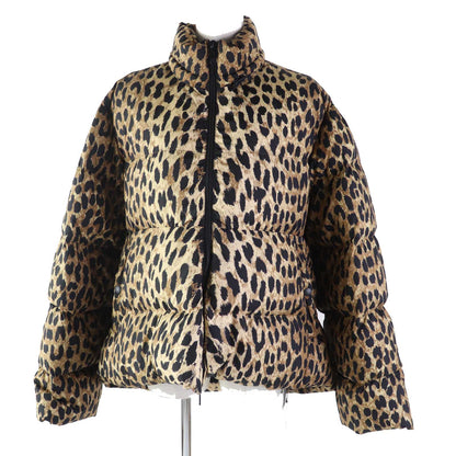 Balenciaga Leopard Print Padded Jacket Women
