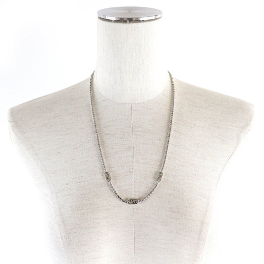 FENDI Necklace 7AJ834 brass Silver Orlock Necklace