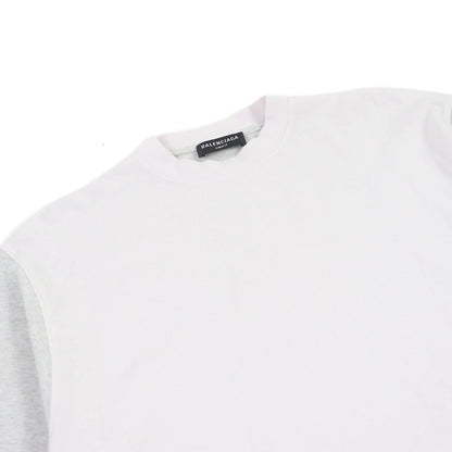 Balenciaga Oversized T-shirt Ivory Gray L