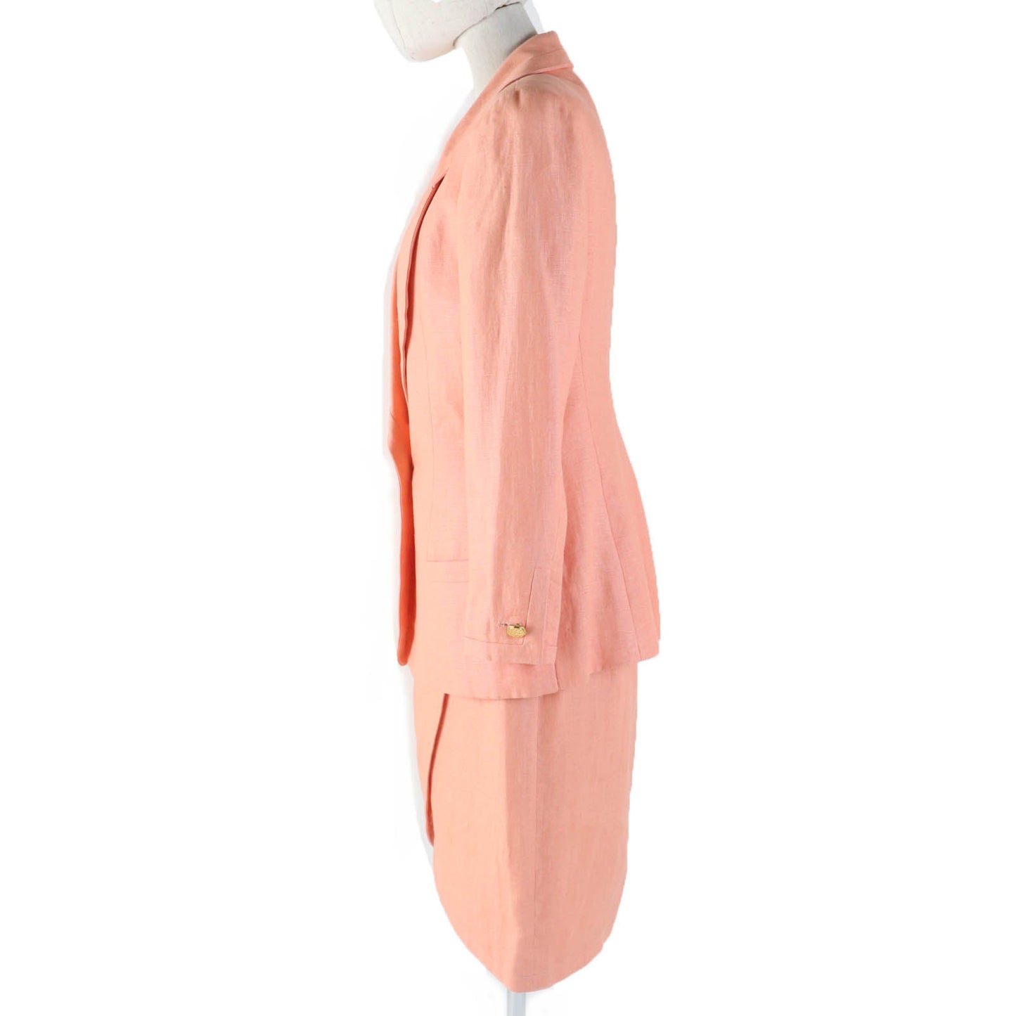 CHANEL ensemble linen Orange 36