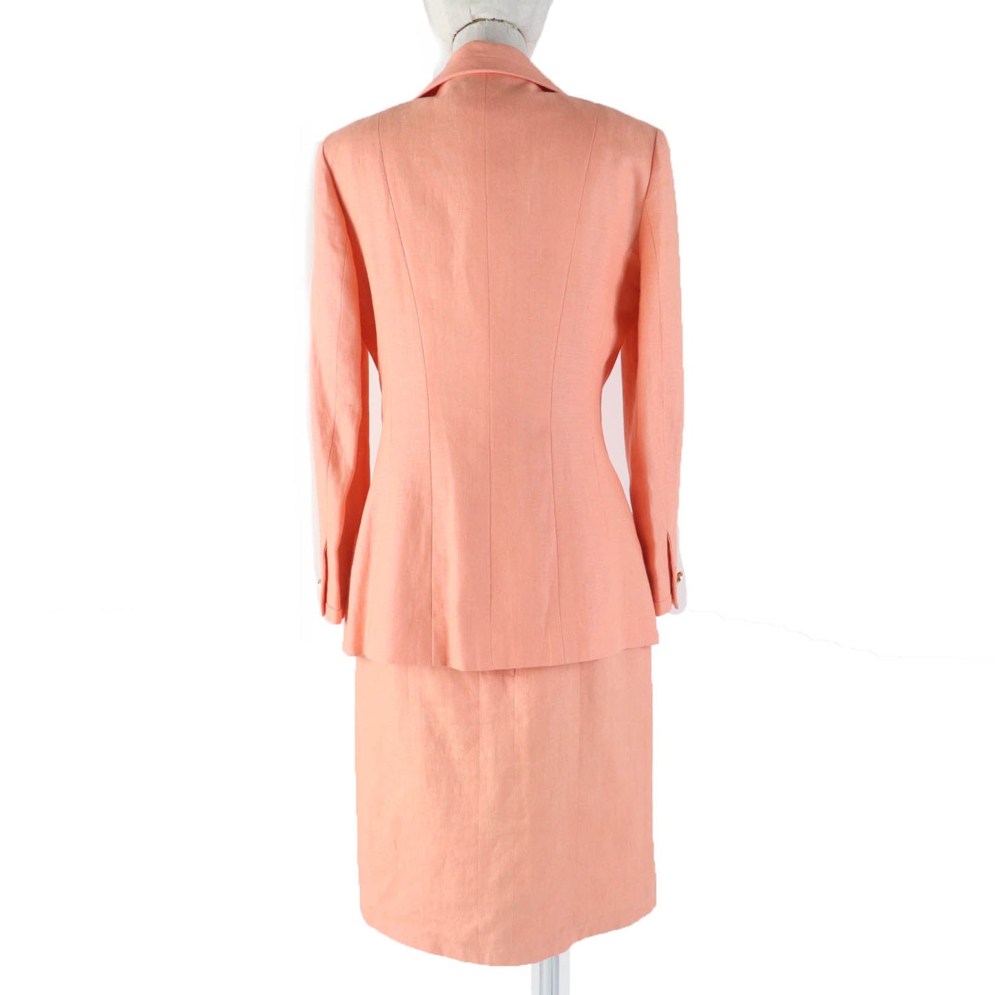 CHANEL ensemble linen Orange 36