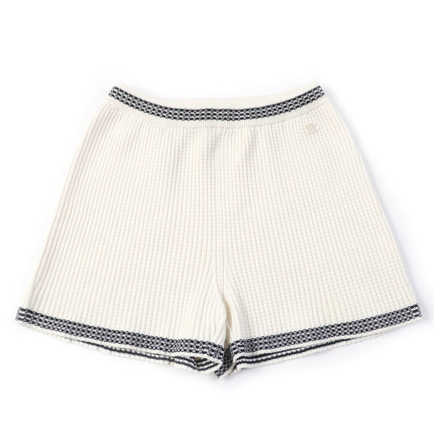 CHANEL Shorts P72042K10338 silk Ivory 36