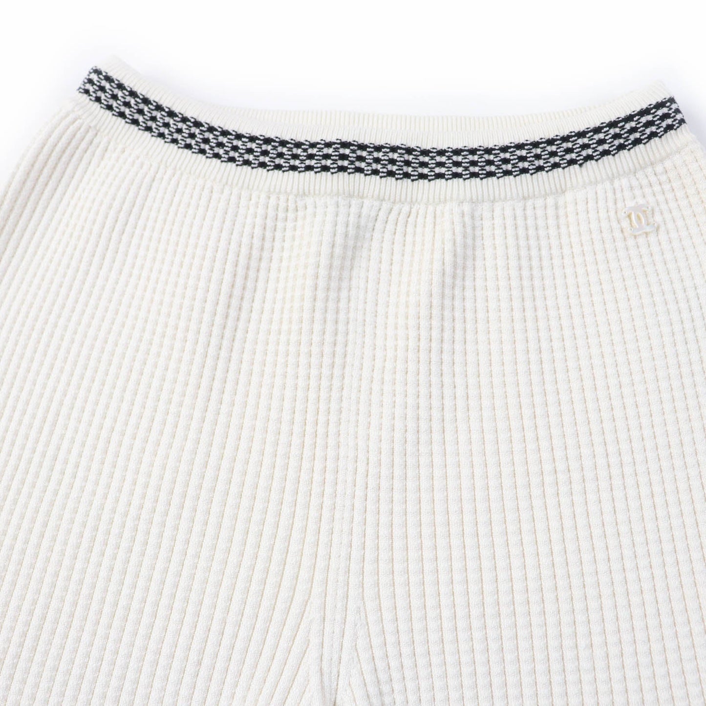 CHANEL Shorts P72042K10338 silk Ivory 36