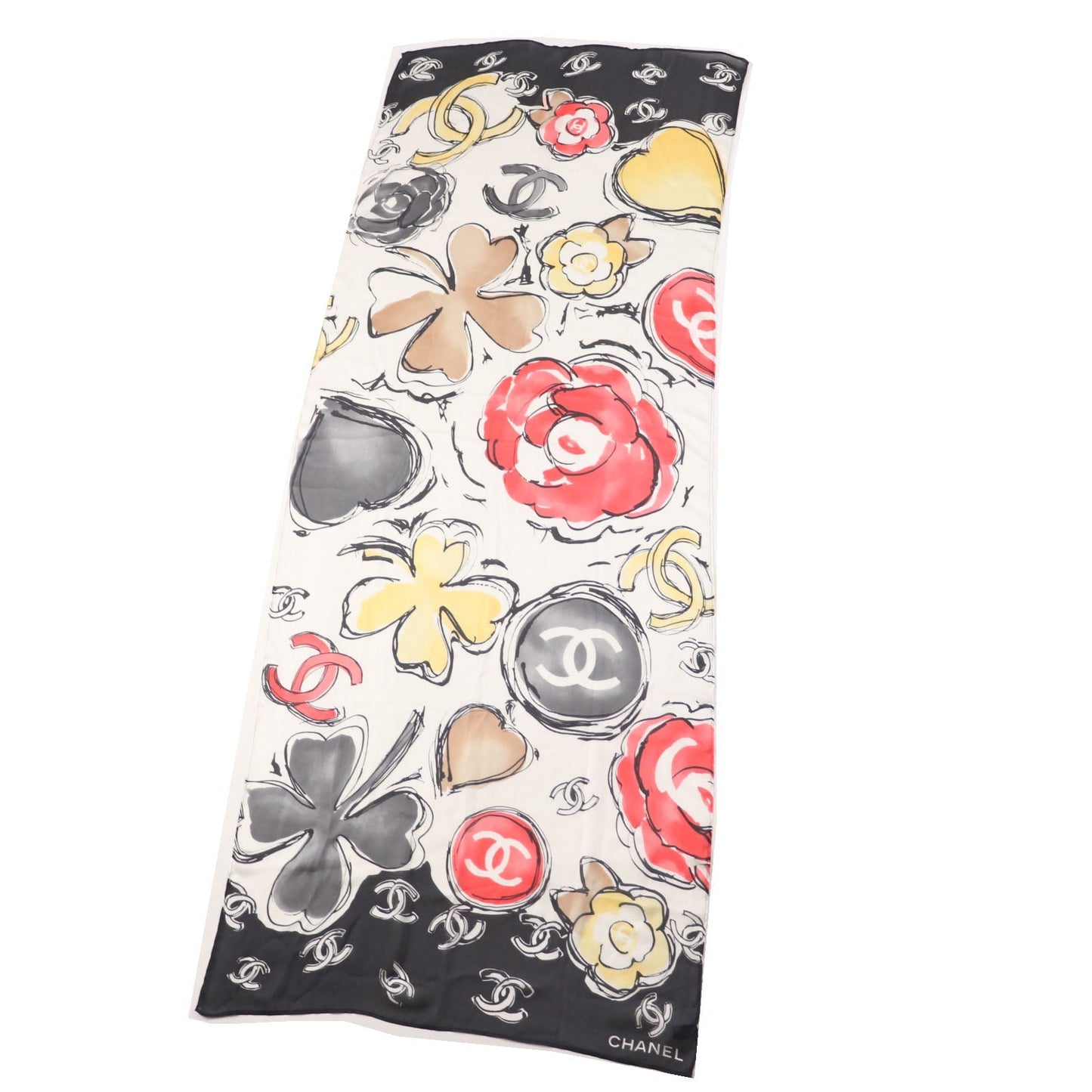 CHANEL Stall 13S silk Multi