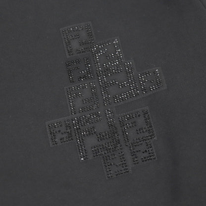 FENDI sweat FY0178 cotton black XL