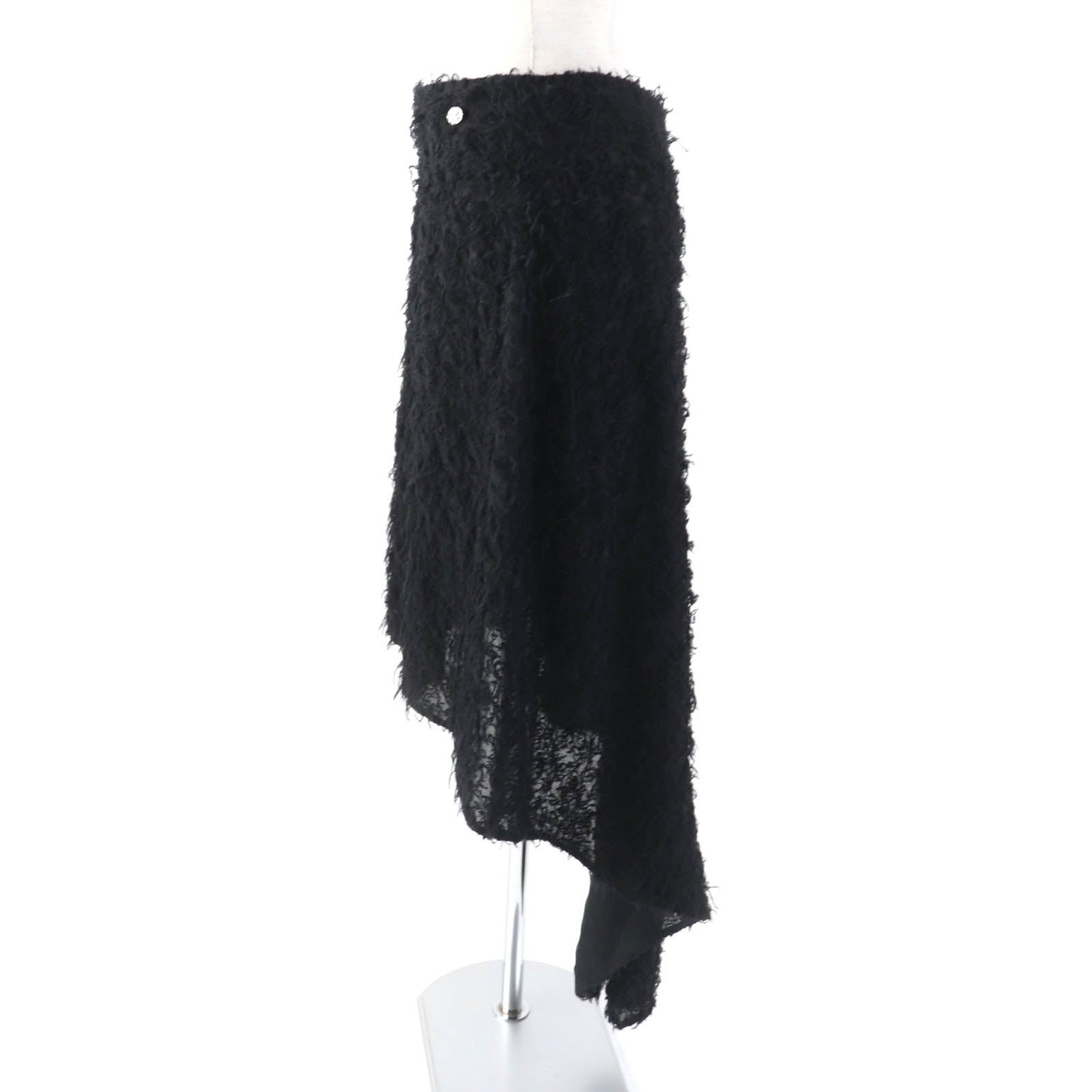 CHANEL skirt 22A P73158 wool black 36