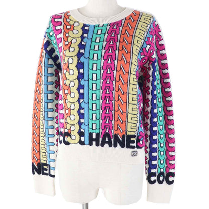 CHANEL knit P71599 cashmere Multi 34