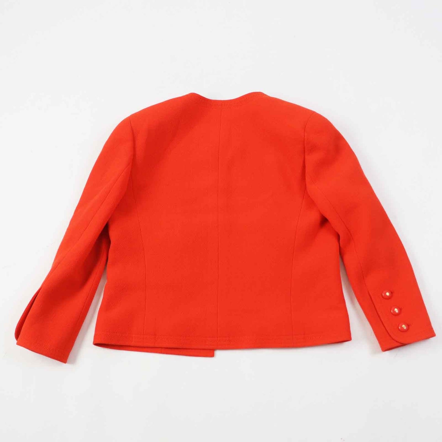CHANEL setup wool vermilion